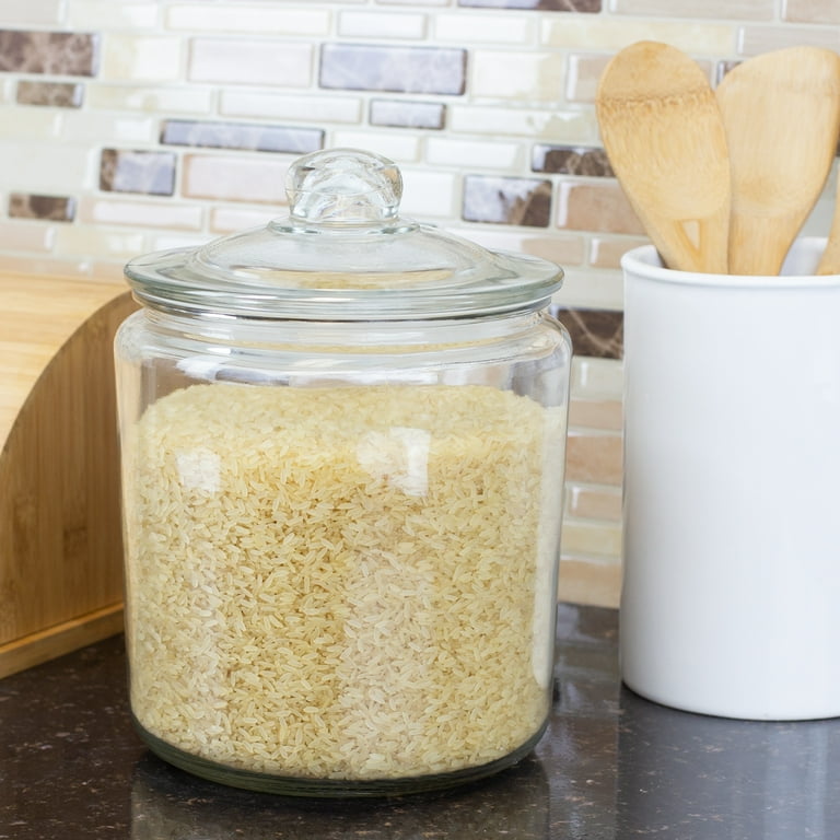 Glass Food 4 Piece Storage Jar Set Gracie Oaks