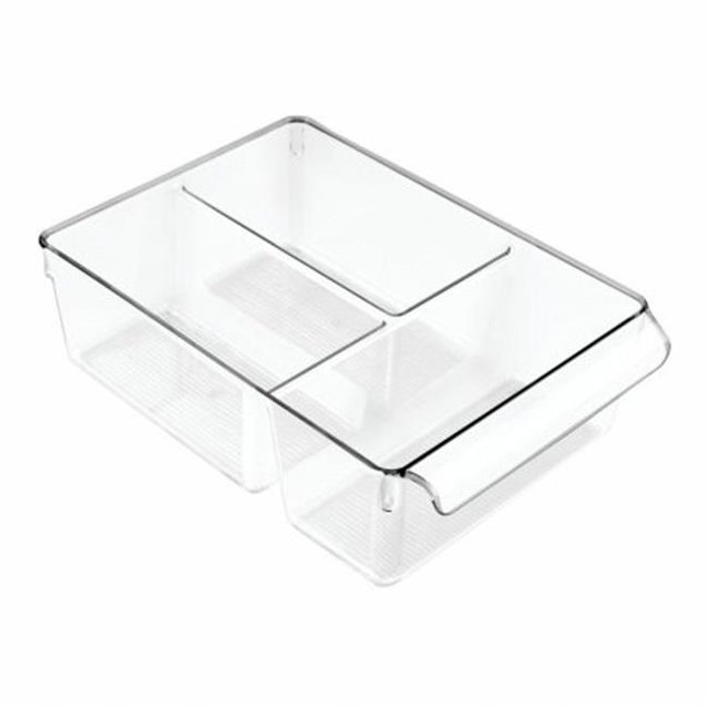 InterDesign 59630 Étui de Rangement Clear Linus Pullz