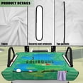 thumbnail image 6 of Uorisanigo Golf Cart Seat Cover Towel Blanket for EZGO, Club Car and More 2-Seat Carts Keeps Seats Clean Comfortable Golf Bound Print Golf Cart Seat Cushion Covers 52.36"x 32.28", 6 of 7