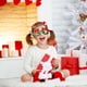 thumbnail image 1 of Rebajas por Tiempo Limitado, Juego de regalo de monturas de gafas para niñas, disfraz de Navidad, horquillas para el pelo, juego de monturas de gafas Akmoler, 1 of 9