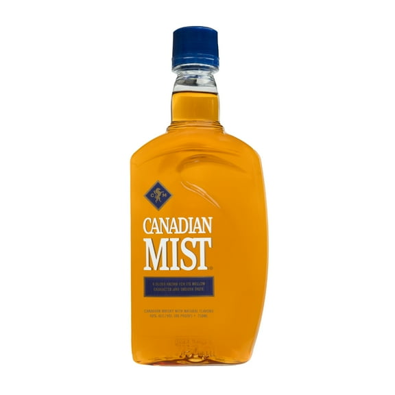 Canadian Mist Blended Canadian Whisky, 750ml Traveler 80 Proof