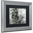 thumbnail image 2 of Trademark Fine Art "Marsh Abstract" Canvas Art by Kurt Shaffer, Black Matte, Silver Frame, 2 of 4