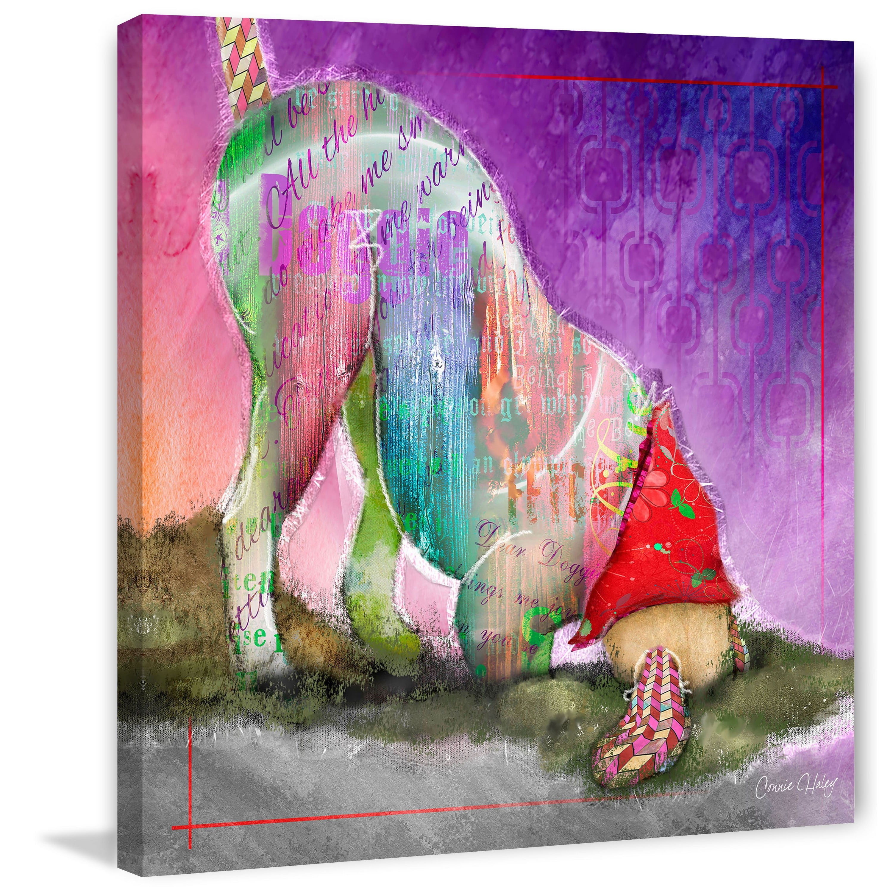 Marmont Hill "Dig It II" by Connie Haley Painting Print on Wrapped Canvas