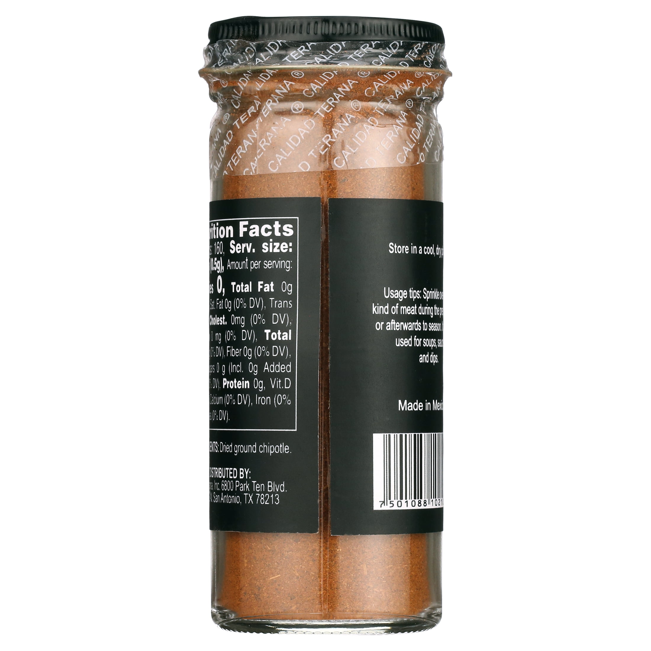 Terana Select Chili Peppers Ground Chipotle, 2.82 oz