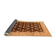 thumbnail image 2 of Ahgly Company Indoor Square Oriental Orange Traditional Area Rugs, 5' Square, 2 of 4