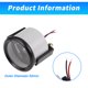 thumbnail image 4 of Medidor de Nivel de Combustible de 52 mm 12V Unique Bargains, Medidor de Tanque de Combustible para Automóvil, RV, Yate, Barco, Motocicleta, Carcasa Negra, Dial Negro, Letra Blanca, 1 Juego, 4 of 6