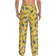 thumbnail image 2 of Bixox Men's Shark Print Patterned Pajama Pants with Pockets Lounge Clothes for Home, 2 of 5