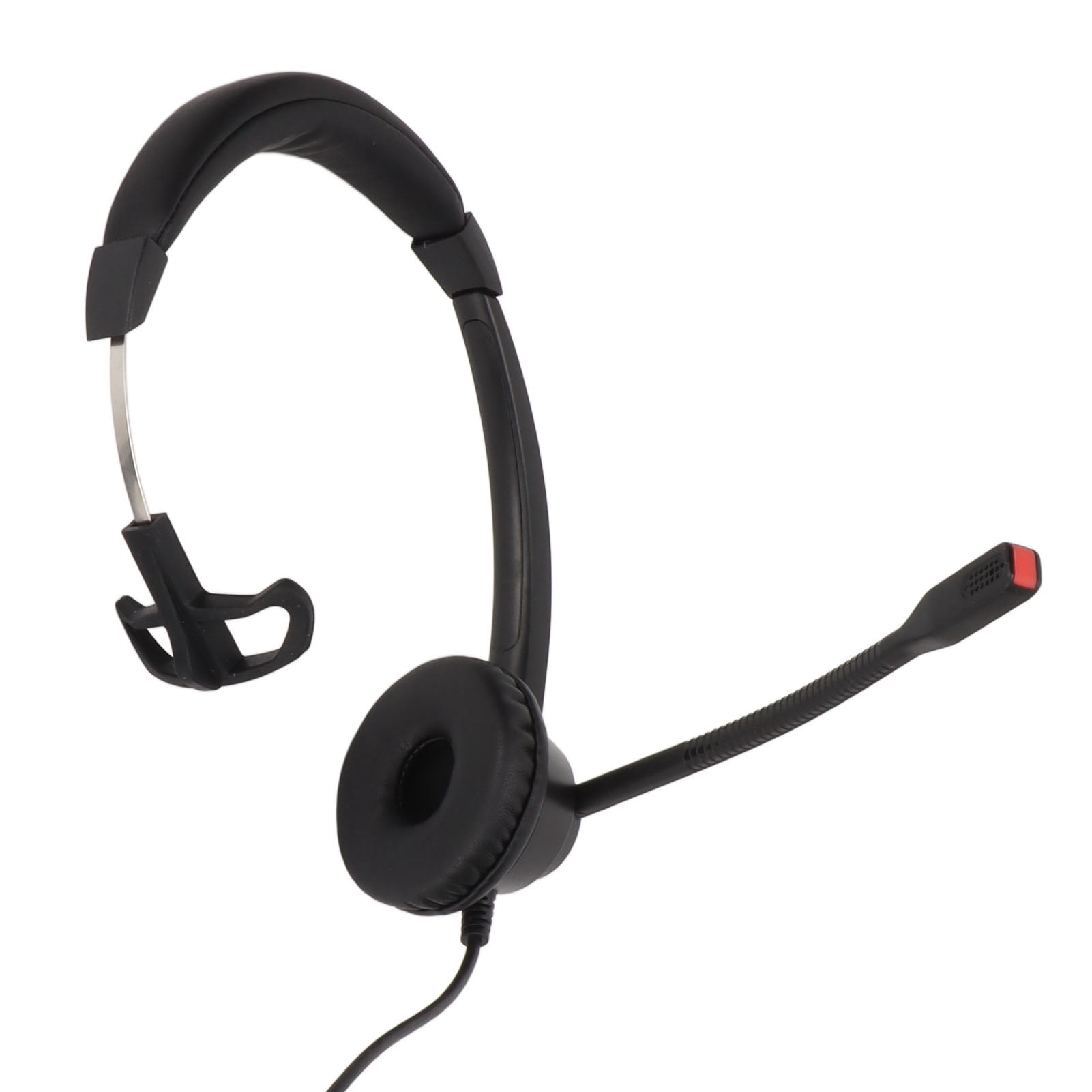 Computer Headset, Monaural Telephone Headset Speaker Volume Adjustment