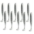 thumbnail image 3 of 10pcs Simulation Pêche Appâts Pêche Réutilisables 5 2 4 3 Leurres Portables Appâts Artificiels en PVC 7cm Type 1, 3 of 7