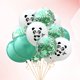 thumbnail image 4 of FELTECHELECTR Juego de 15 globos de látex de 12 pulgadas con estampado de panda para bodas, cumpleaños de bebés., 4 of 6