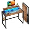 Brown with Lap desk