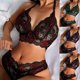 thumbnail image 2 of Conjunto De Lencería Sexy Para Mujeres Erótica De Encaje Ropa Sexual Halter, 2 of 4