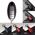 thumbnail image 4 of Funda De Fibra De Carbono Para Llave Remota Para Nissan Qashqai J10 J11 X-Trail t31 t32 kicks Tiida Pathfinder Murano Note Juke, 4 of 4