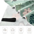 thumbnail image 3 of Dreamtimes Colorful Toucan and Palm Leaf Beach Towel Quick Dry Absorbent Bath Towels Sandproof Lightweight Towel for Gym Yoga Sports Swimming 31x71in, 3 of 7