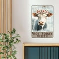 thumbnail image 4 of Metal Tin Sign Farm Fresh Eggs Chicken Vintage Metal Sign For Home Outdoor Indoor Office Bar Yard Decor 8x12 Inch, 4 of 6