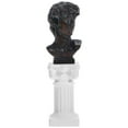 thumbnail image 1 of KAKOWELY 1 Set Mini Roman Column David Statue Mini David Statue Resin Sculpture,2.68"X1.3"X1.3", 1 of 5
