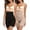Black+Beige, variant on VASLANDA Firm Control Shapewear Seamless Hi Waist Thigh Slimming Anti Chafing Shorts