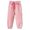 Pink, variant on Soft Kids Sweatpants Boys and Girls, Cotton Wide Leg Casual Athletic Pants with Drawstring Waist, Pockets, Loose Fit Joggers Trouser
