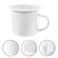 thumbnail image 5 of Taza de café con asa, taza para beber café esmaltada, taza para té, bebida, contenedor de agua, 5 of 5
