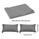 thumbnail image 3 of Juego de sábanas con fundas de almohada | Juego de ropa de cama de poliéster de 3 piezas | Sábana bajera y fundas de almohada para dormitorio | Fácil de lavar y cuidar | Tamaño estándar para colchón, 3 of 6