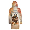 thumbnail image 2 of Happy Thanksgiving German Shepherd Turkey Costume Pumpkins Autumn Leaves All Over Print 3D Hooded Duffle Toggle Coat Alsatian Dog Lover Gifts - 13014, 2 of 6