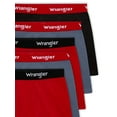 thumbnail image 6 of Wrangler Boys' Cotton Boxer Briefs, Soft Boys Underwear w/ 4-Way Stretch, Small, 5-Pack, 6 of 14