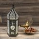 thumbnail image 4 of L Linterna de viento Eid, luz nocturna pequeña de hierro forjado con anillo colgante, lámpara Led de estrella lunar para el hogar, dormitorio, jardín, decoración al aire libre, lu, 4 of 5