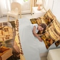 thumbnail image 5 of Catabedysis Happy Camping 7 Pieces Full Size Bedding Sets,Wildlife Print Full Size Bed in a Bag For Boys,Multicolor,Light Gray Reversible, 5 of 7