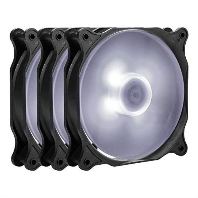 antec 120mm rgb led case fan, white led case fan, high performance pc