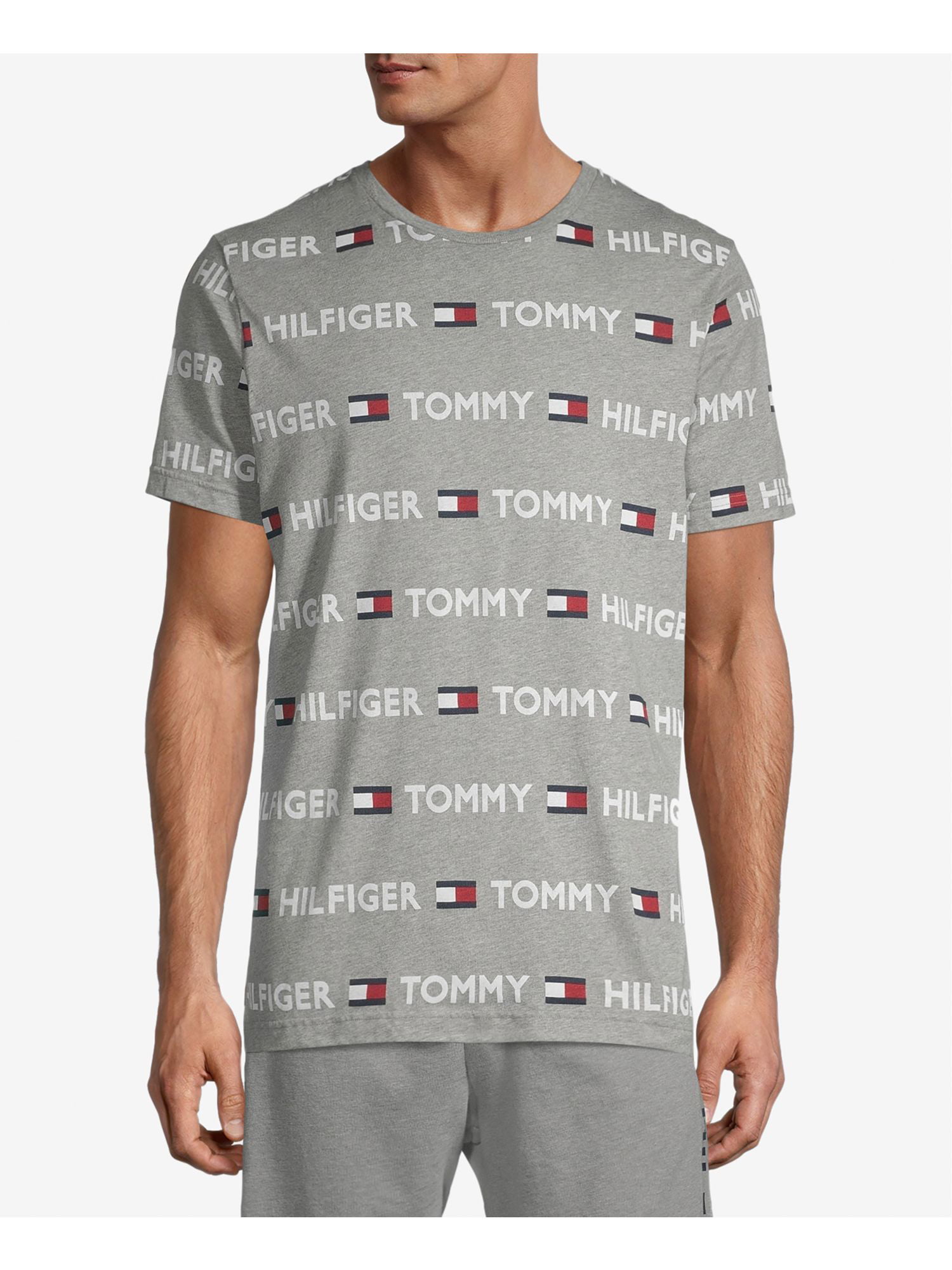 Tommy Hilfiger Mens Short Sleeve Logo T-Shirt 