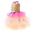 thumbnail image 6 of Rutayy Children Girls party Donut Stage Performance Skirt Headband Two Pieces Set Sweet Style, Pink, 6-7 Years, 6 of 9