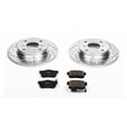thumbnail image 3 of PowerStop Rear Z23 Evolution Sport Carbon-Fiber Ceramic Brake Pad and Drilled & Slotted Rotor Kit Fits: HONDA Select Models K407, 3 of 10