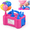 Rose&red-8.2x5.7x6.1", variant on Blue&White 8.2x5.7x6.1" Electric Balloon Pump Fast Tying Tool