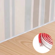 KEQKEV White Flexible Durable Moulding Strip