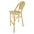 thumbnail image 3 of Beige and Green French Bistro Barstool by Chivari, 3 of 11