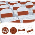 thumbnail image 3 of Wehilion Spandex Chair Sashes with Crown Buckle Spandex Stretch Chair Bands Cover Ties with Buckle Slider Chair Cover Band Chair Sashes Chair Cover Bands with Buckle,20/30/50/100pcs, 3 of 6