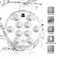 thumbnail image 4 of Luces LED sumergibles RGB Lámparas subacuáticas impermeables IP65 con control remoto, 4 of 10
