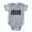 Heather Grey, variant on CafePress - Jesus Saves Bk - Cute Infant Baby Football Bodysuit