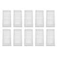 thumbnail image 1 of ZPSHYD 10 pièces Filtre d'aspirateur, Filtre de brosses latérales pour v1 v5 v5s v3 Robot aspirateur pièces de Rechange Filtre d'aspirateur, 1 of 12