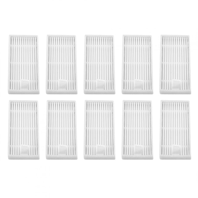 ZPSHYD 10 pièces Filtre d'aspirateur, Filtre de brosses latérales pour v1 v5 v5s v3 Robot aspirateur pièces de Rechange Filtre d'aspirateur