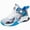 L101-Blue, variant on CAUYDY Kids Boys Basketball Shoes Breathable Mesh Non Slip Outdoor Sports Sneakers Lace Up Graffiti Style Athletic Shoes for Little Kids(L101-Blue,3 )