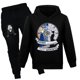thumbnail image 1 of Addams - Conjunto familiar para niños y niñas, sudadera con capucha + pantalón informal, regalo de cumpleaños para niños, 2 piezas, novedades de primavera y otoño zhangmenya  LED, 1 of 2