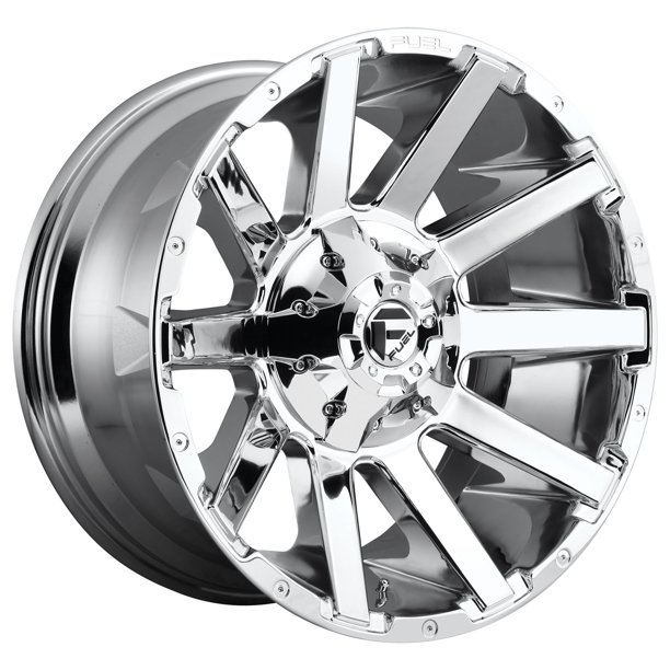 Fuel contra 22x10 8x180 18et 124.20mm chrome plated wheel Walmart
