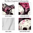 thumbnail image 4 of luoweisi Men's Beach Shorts Quick Dry Swim Trunks with Mesh Lining Couple Skulls XL, 4 of 5