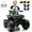 Green, variant on 800W Dirt Quad w/ Remote Control - 24V Powered Ride on ATV, Electric Powerful 4-Wheeler for Big Kids, Up to 5.5 mph, Knee Pads, Pink