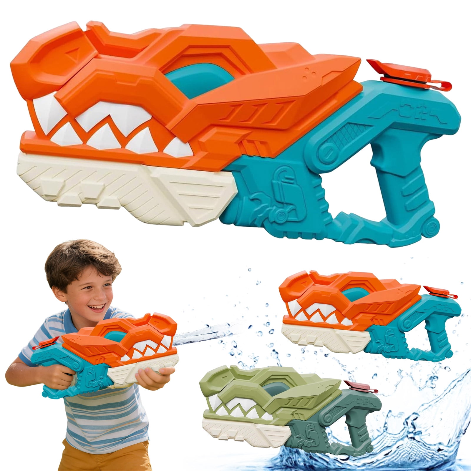 Water Fighting Summer Toys for Kids Ages 8-12,Water Gun for Kids, Squirt Guns Range Up to 32Ft Powerful Water Blaster for Summer Pool Beach Party Toys
