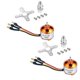 thumbnail image 1 of 2 pcs 2212 1400KV Brushless Outrunner Motor with Mount 10T for RC Airplane/KKmulticopter 4/6 Axes, 1 of 5