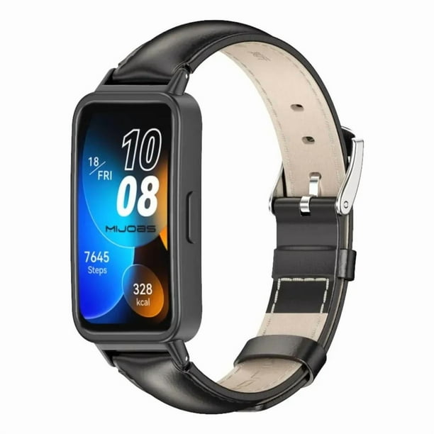 Correa de Piel Premium para Huawei Band 10/9/8