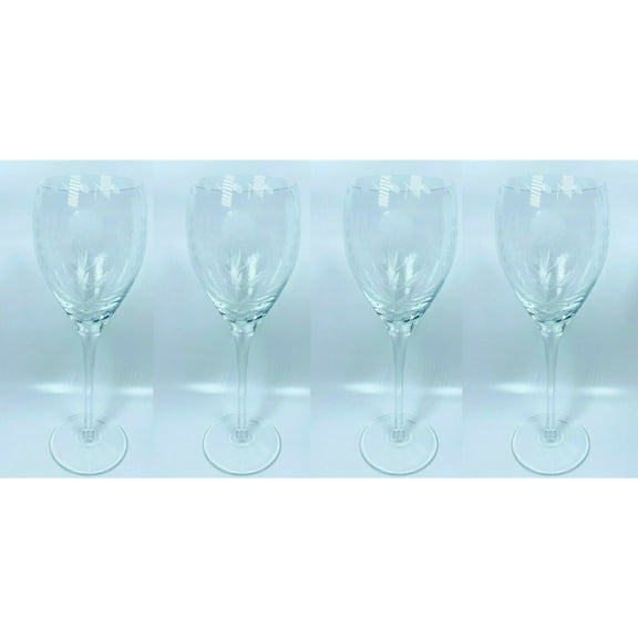Set of 4 Romania Red Wine Glasses - Lead Free - Wine Glass