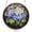 B002- Clear (B), variant on Home Window Decoration, Stained Glass Window Hanging, Nature Wall Art for Home Wall Decor, Spring Home Decor Indoor, 7.5 Inch Diameter Thick Single Layer 2D Ocean Scenery